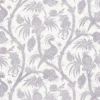 Balinese Peacock Fabric In Lavender