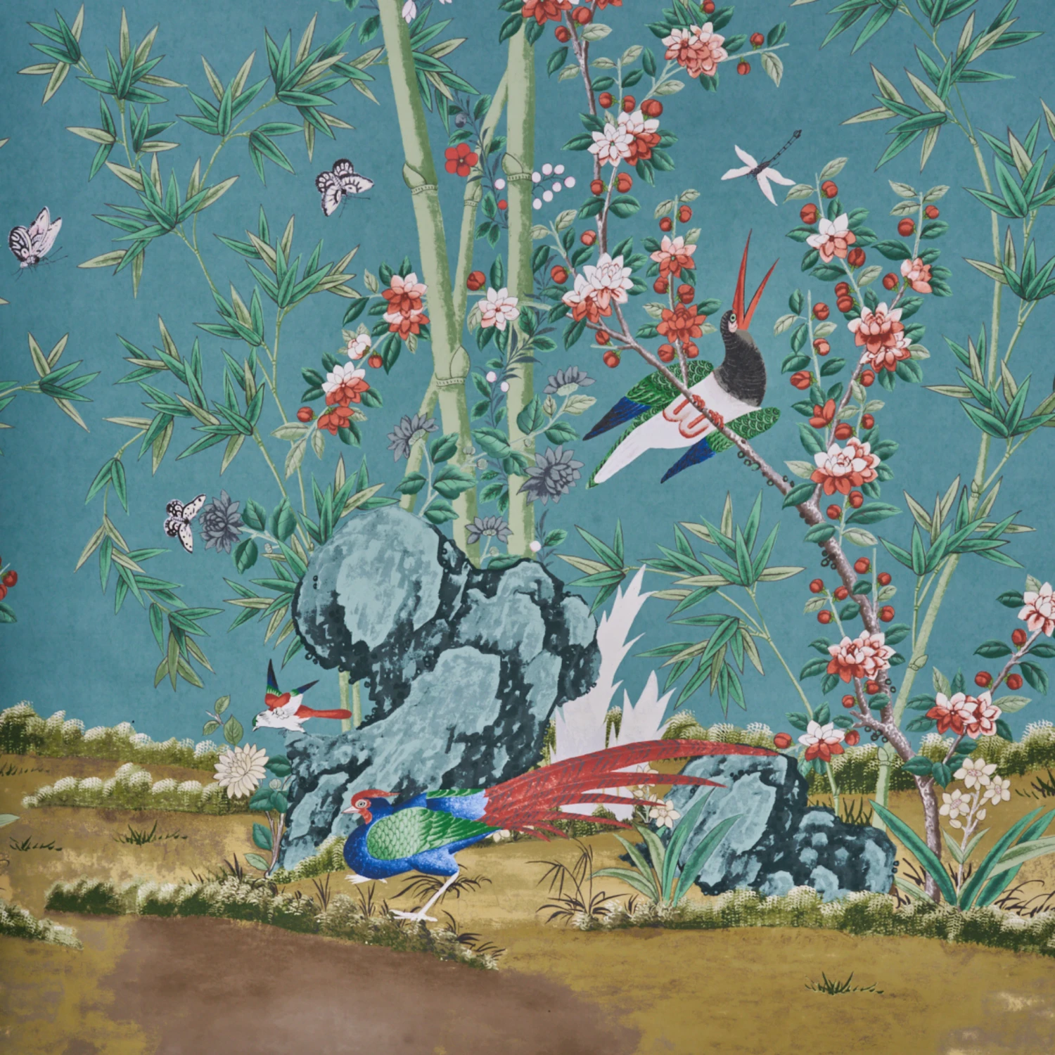 Schumacher Brighton Pavilion Wallpaper In Multi Colors 4 Schumacher Brighton Pavilion Wallpaper In Multi Colors - Image 4