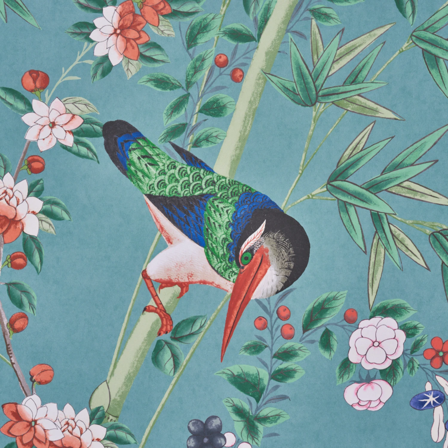 Schumacher Brighton Pavilion Wallpaper In Multi Colors 2 Schumacher Brighton Pavilion Wallpaper In Multi Colors - Image 2