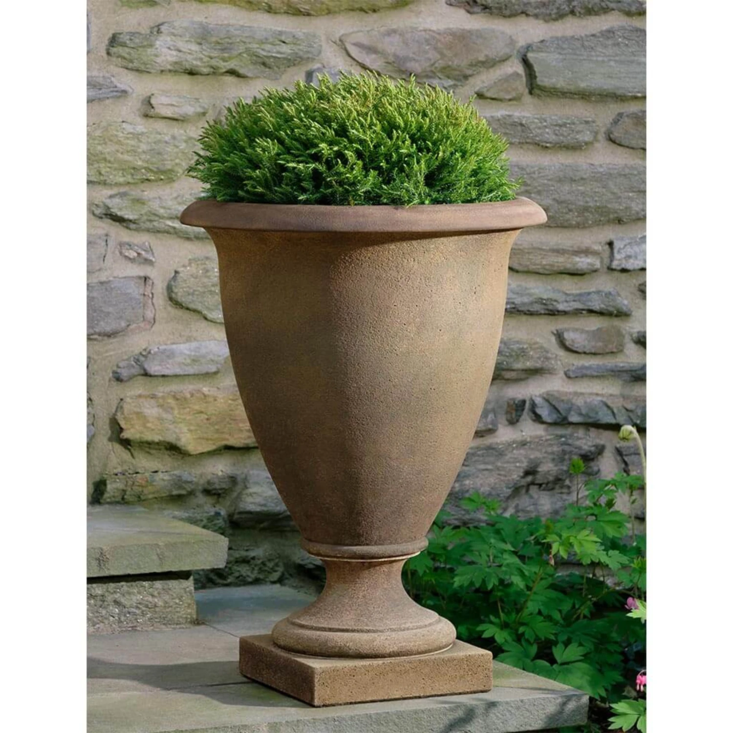 Cast Stone Lexington Urn Planter 2 Cast Stone Lexington Urn Planter - Image 2