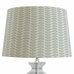 Celadon Green Palm Leaves Patterned Lampshade In Sabal Stripe 12 Celadon Green Palm Leaves Patterned Lampshade In Sabal Stripe -Famous Furniture Store Celadon Green Patterned Lampshade in Sabal Stripe The Well Appointed House 1