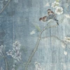 Chanteur Silver Chinoiserie Mural Wallpaper Panels