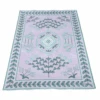 Claudia Oushak Rug In Pink And Green