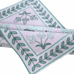 Claudia Oushak Rug In Pink And Green 15 Claudia Oushak Rug In Pink And Green -Famous Furniture Store ClaudiaOushakRuginPinkandGreen TheWellAppointedHouse 8