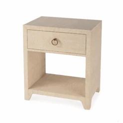 Coastal Natural Saguran Raffia Single Drawer Nightstand 12 Coastal Natural Saguran Raffia Single Drawer Nightstand -Famous Furniture Store Coastal Natural Saguran Raffia Single Drawer Nightstand The Well Appointed House 4