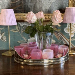 Cordless Shade Cover In Pink Gingham 6 Cordless Shade Cover In Pink Gingham -Famous Furniture Store Cordless Shade Cover in Pink Gingham The Well Appointed House 3