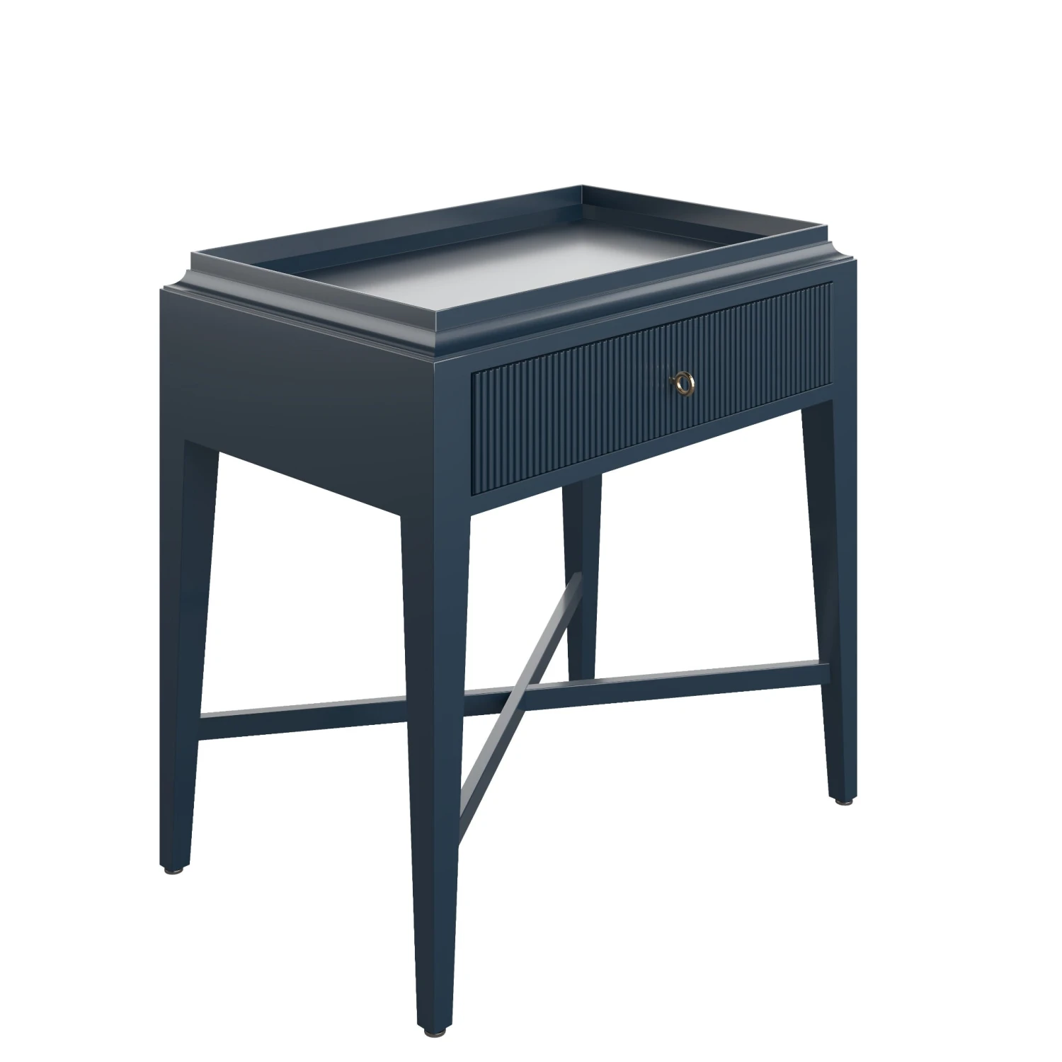 Custom Painted Cottage Nightstand 10 Custom Painted Cottage Nightstand - Image 10