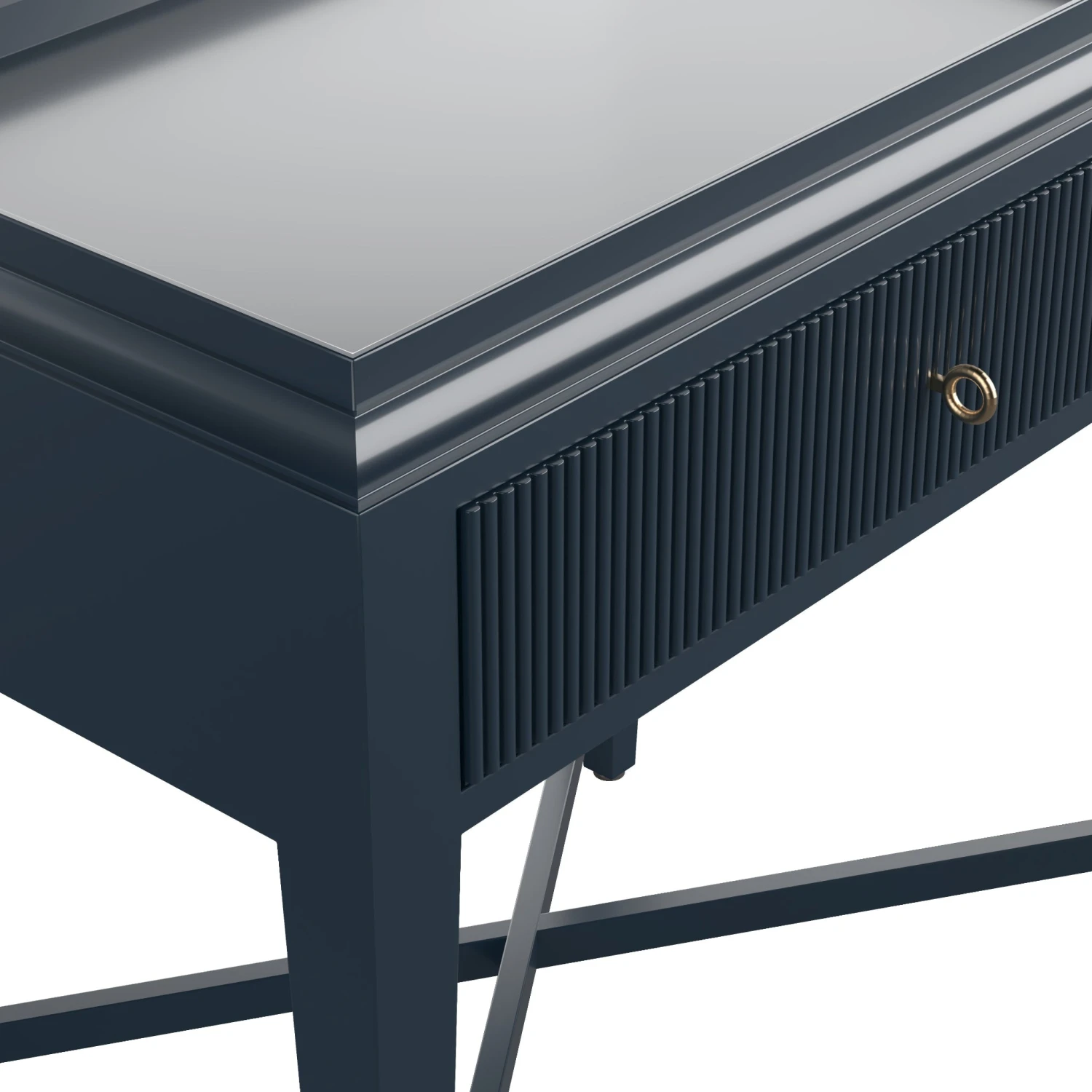 Custom Painted Cottage Nightstand 11 Custom Painted Cottage Nightstand - Image 11