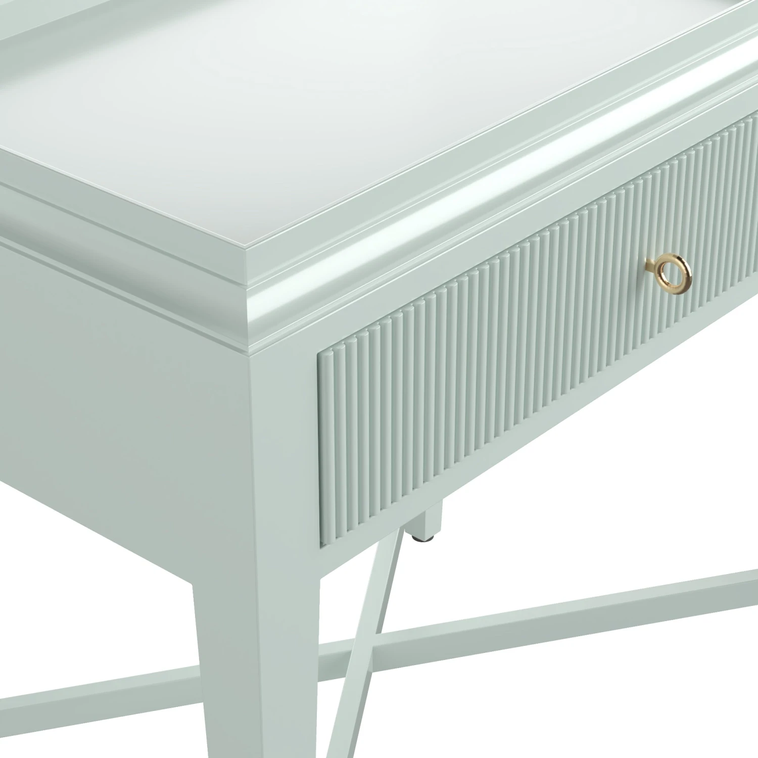 Custom Painted Cottage Nightstand 15 Custom Painted Cottage Nightstand - Image 15