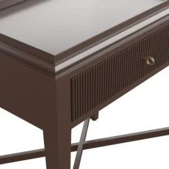 Custom Painted Cottage Nightstand 38 Custom Painted Cottage Nightstand -Famous Furniture Store Custom Cottage Nightstand Tudor Brown ClouseUp 02