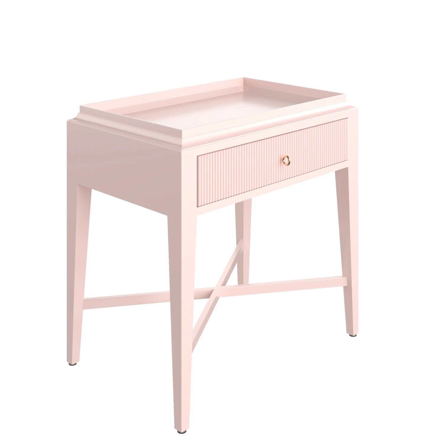Custom Painted Cottage Nightstand 6 Custom Painted Cottage Nightstand - Image 6