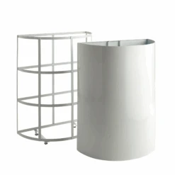 Tall Fremont Demilune Planter 7 Tall Fremont Demilune Planter -Famous Furniture Store Demilune planter 3