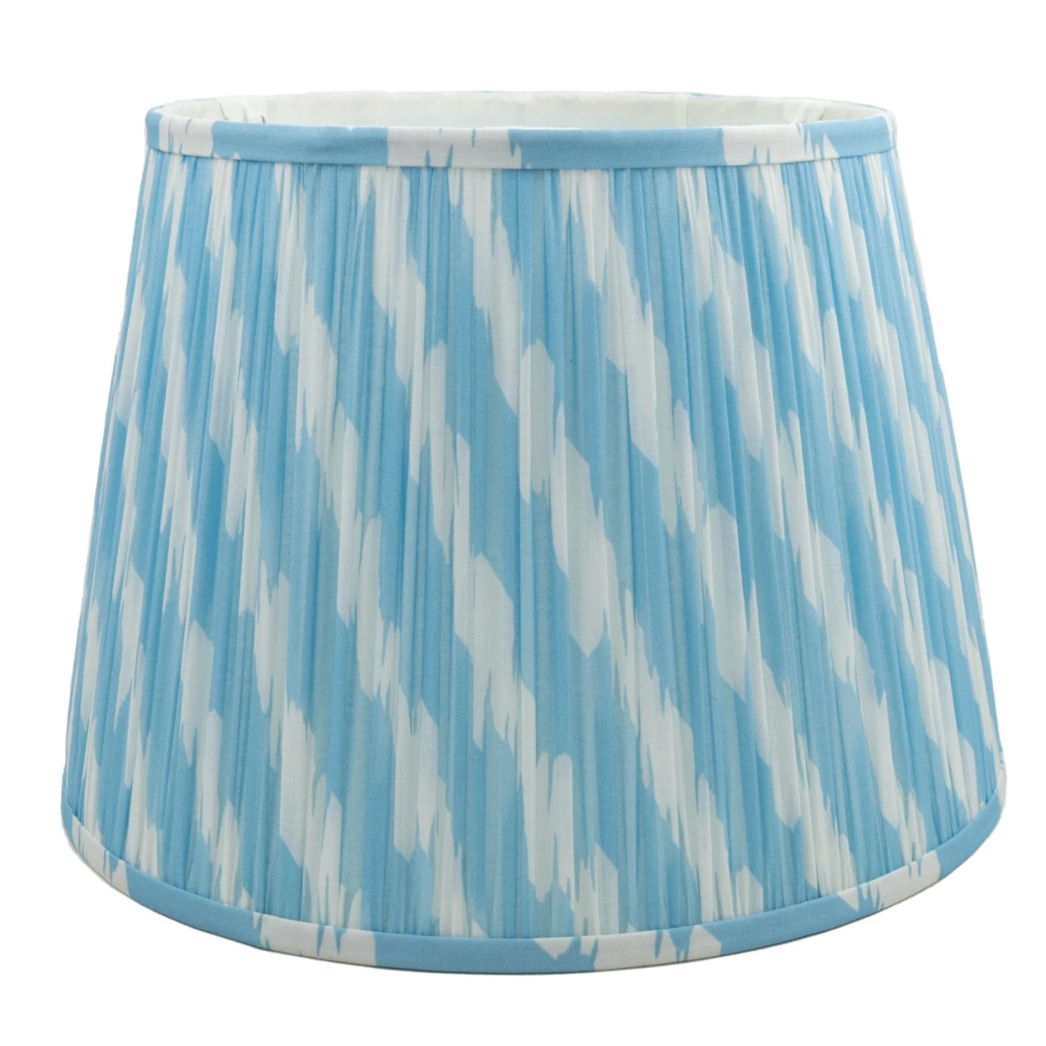 Ellipse Printed Lampshade In Aqua 1 Ellipse Printed Lampshade In Aqua