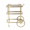 Brass English Bar Cart And Tea Trolley