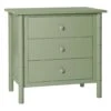 Fleming Three Drawer Nightstand