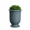 French Blue Antibe Urn Planter