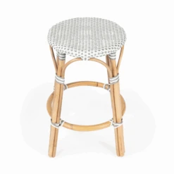 Grey Rattan Frame Counter Stool 9 Grey Rattan Frame Counter Stool -Famous Furniture Store Grey Rattan Frame Counter Stool The Well Appointed House 4