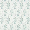 Schumacher Khilana Floral Wallpaper In Peacock