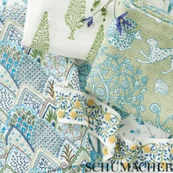 Schumacher Khilana Floral Wallpaper In Peacock 6 Schumacher Khilana Floral Wallpaper In Peacock -Famous Furniture Store KhilanaFloralWallpaperinPeacock 3