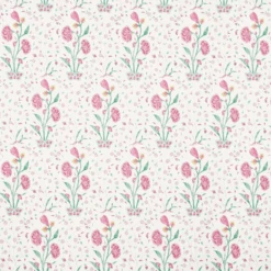 Schumacher Khilana Floral Wallpaper In Pink