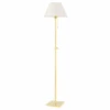 Leeds Aged Brass Floor Lamp