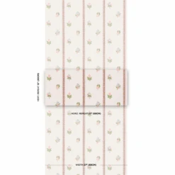 Schumacher Les Fleurs Exotiques In Antique Rose Wallpaper 9 Schumacher Les Fleurs Exotiques In Antique Rose Wallpaper -Famous Furniture Store LesFleursExotiques TheWellAppointedHouse