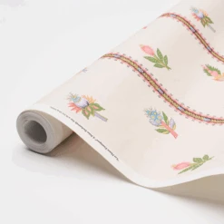 Schumacher Les Fleurs Exotiques In Antique Rose Wallpaper 8 Schumacher Les Fleurs Exotiques In Antique Rose Wallpaper -Famous Furniture Store LesFleursExotiques TheWellAppointedHouse 3