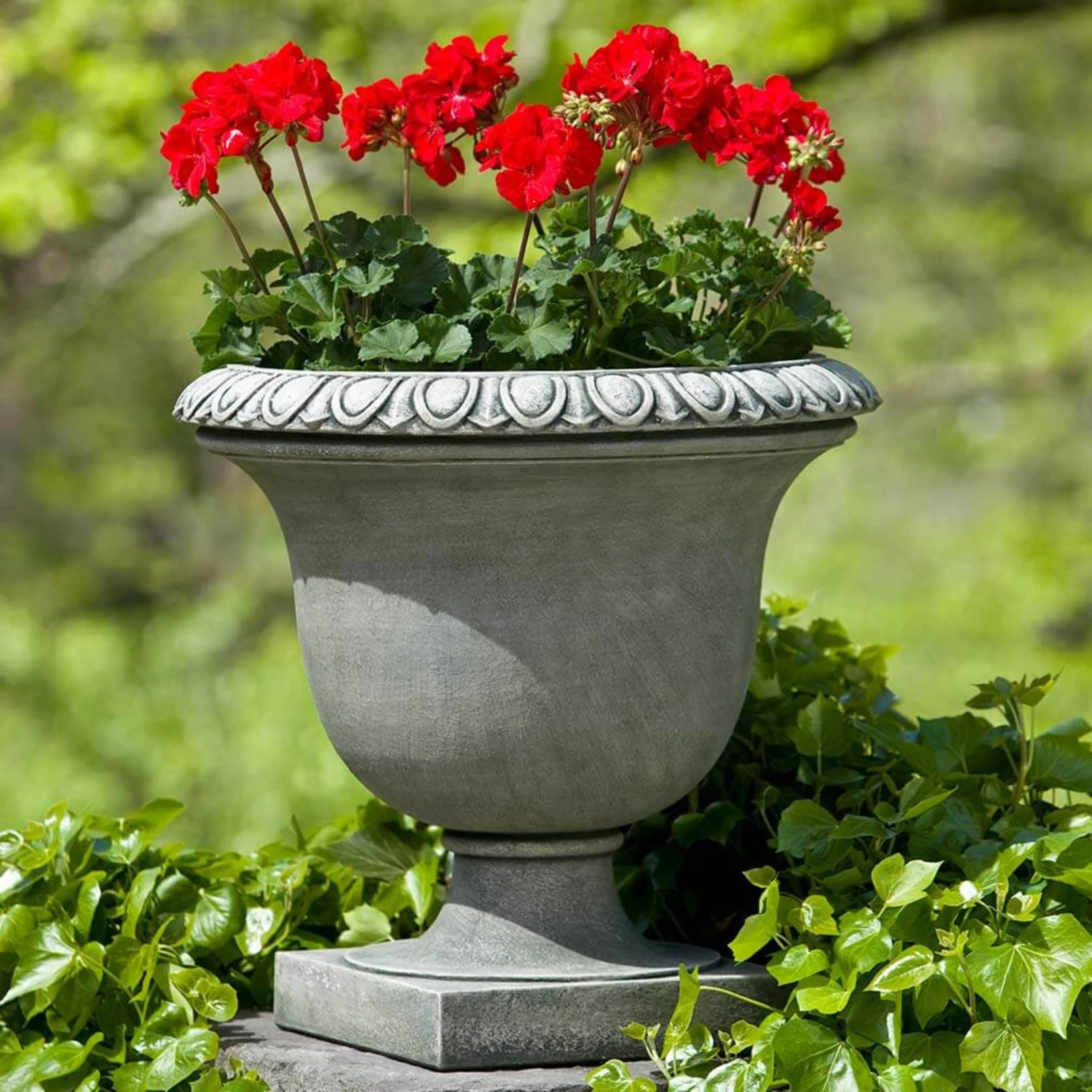 Litchfield Egg And Dart Urn Planter 1 Litchfield Egg And Dart Urn Planter