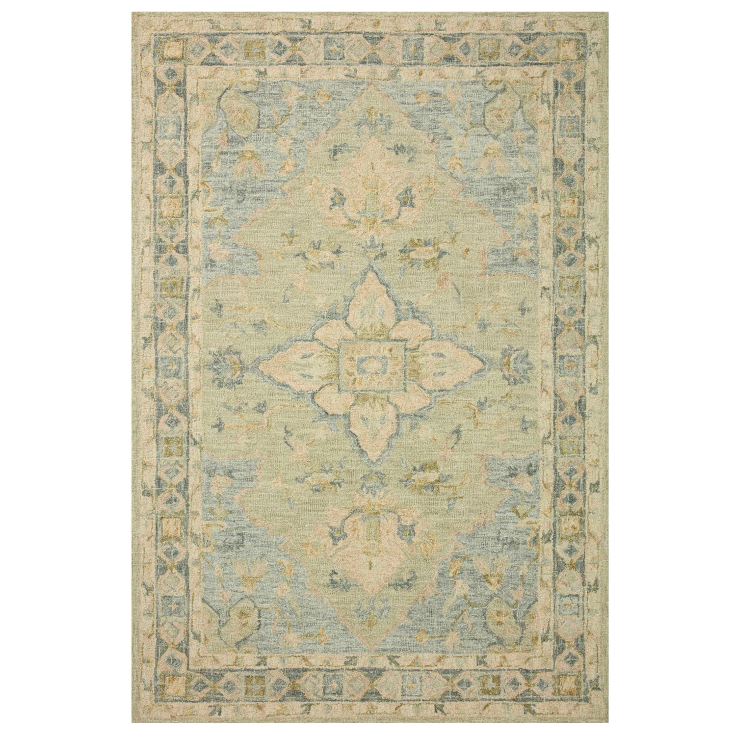 Loloi Julian Seafoam Green / Spa Area Rug 1 Loloi Julian Seafoam Green / Spa Area Rug