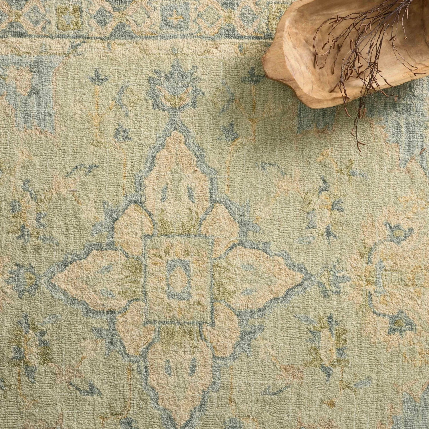 Loloi Julian Seafoam Green / Spa Area Rug 2 Loloi Julian Seafoam Green / Spa Area Rug - Image 2