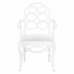 Loop Armchair In Eggshell White