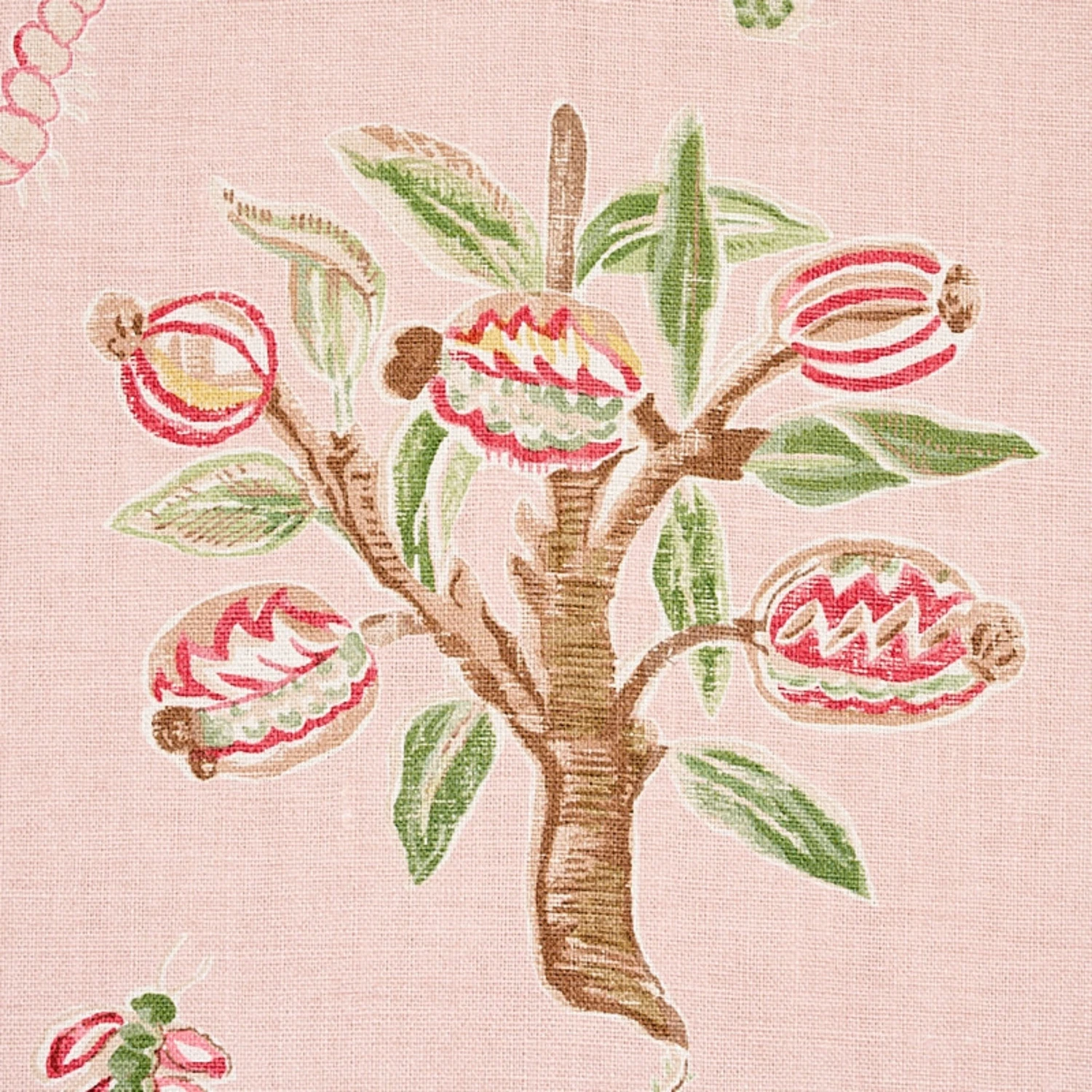 Schumacher Magical Menagerie In Blush Fabric 5 Schumacher Magical Menagerie In Blush Fabric - Image 5