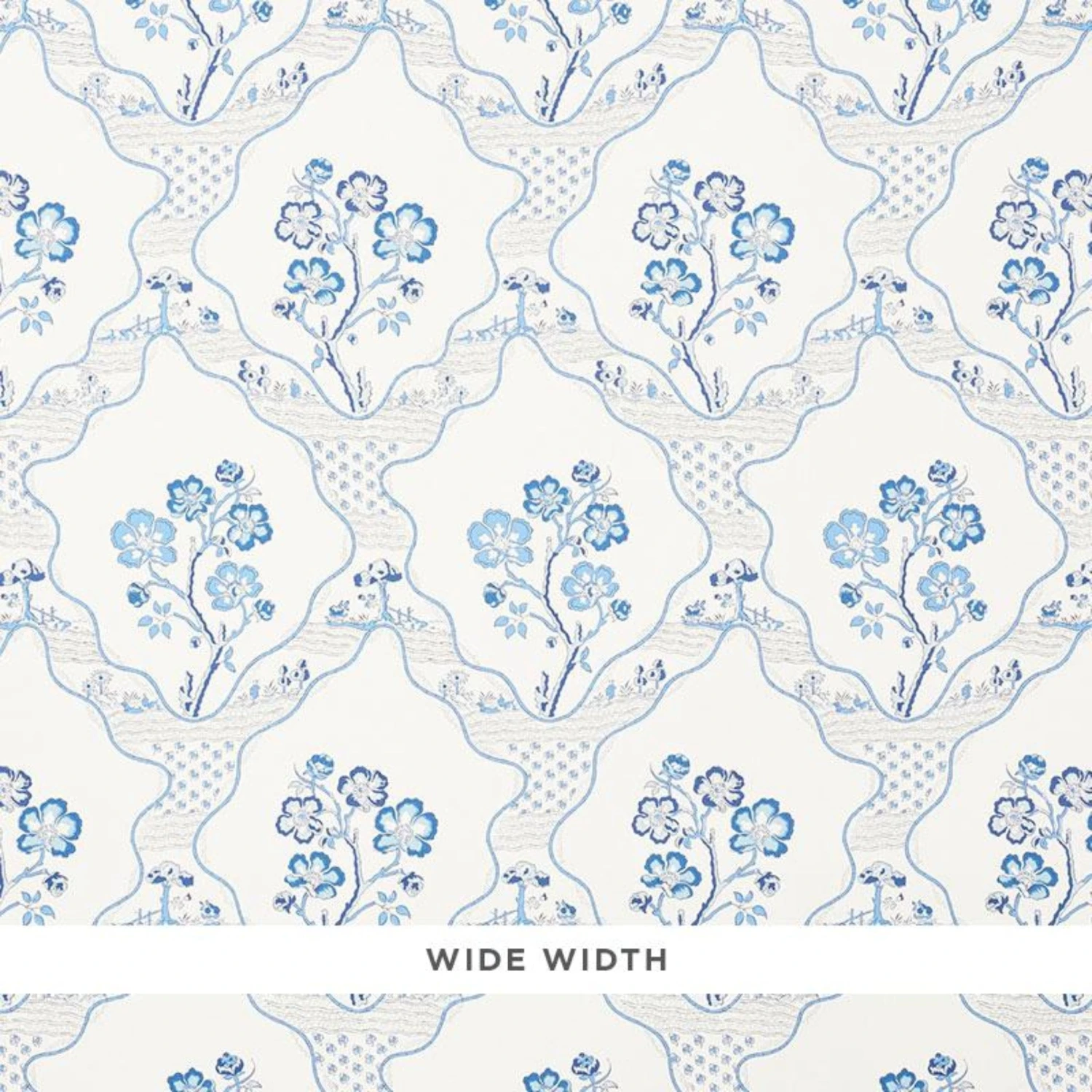 Schumacher Marella Wallpaper In Delft 2 Schumacher Marella Wallpaper In Delft - Image 2