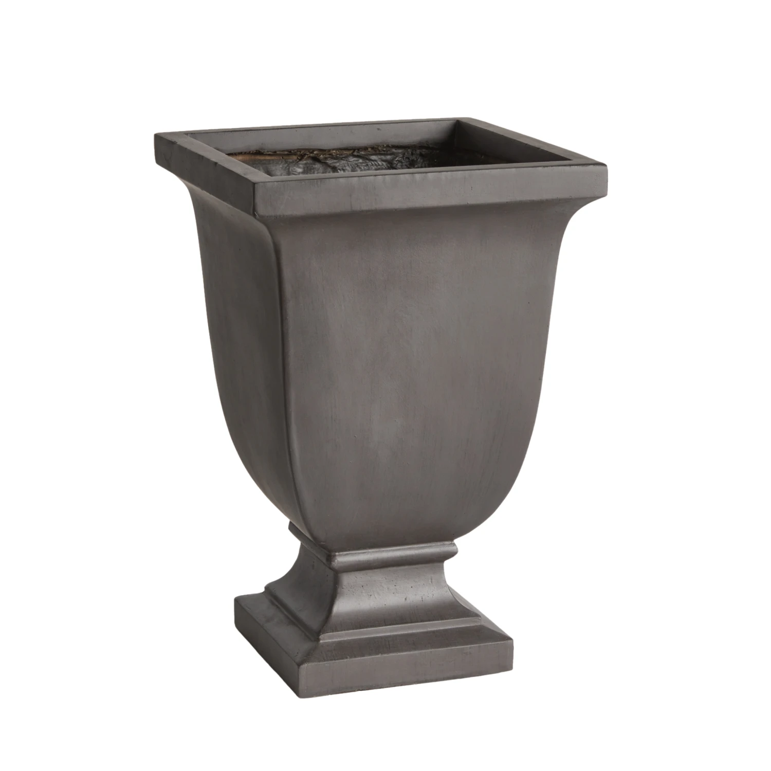 Small Fibreclay Beckett Square Footed Planter 4 Small Fibreclay Beckett Square Footed Planter - Image 4