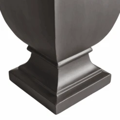 Large Fibreclay Beckett Square Footed Planter 14 Large Fibreclay Beckett Square Footed Planter -Famous Furniture Store N5UN06BK 4