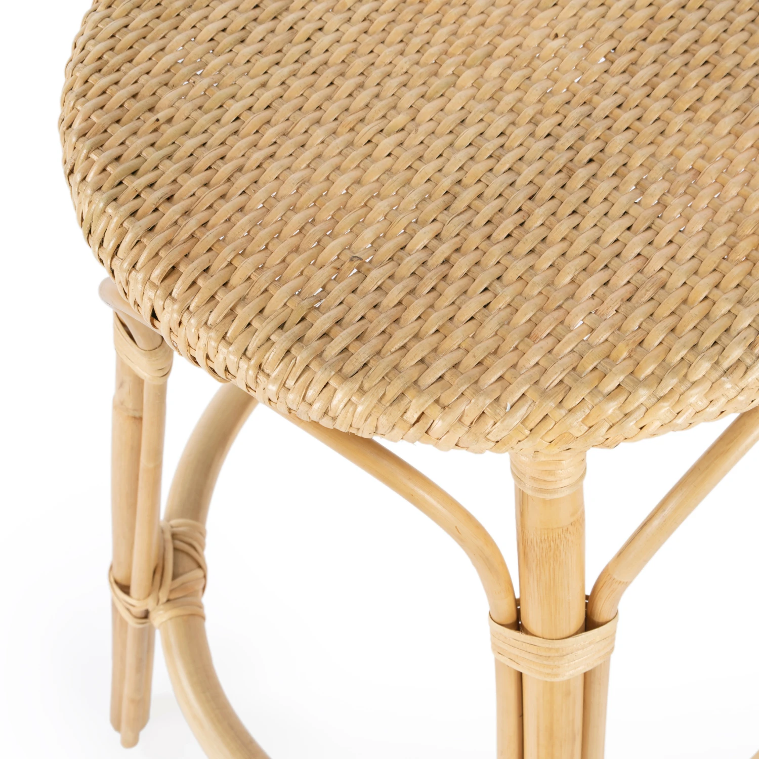 Natural Rattan Frame Counter Stool 2 Natural Rattan Frame Counter Stool - Image 2