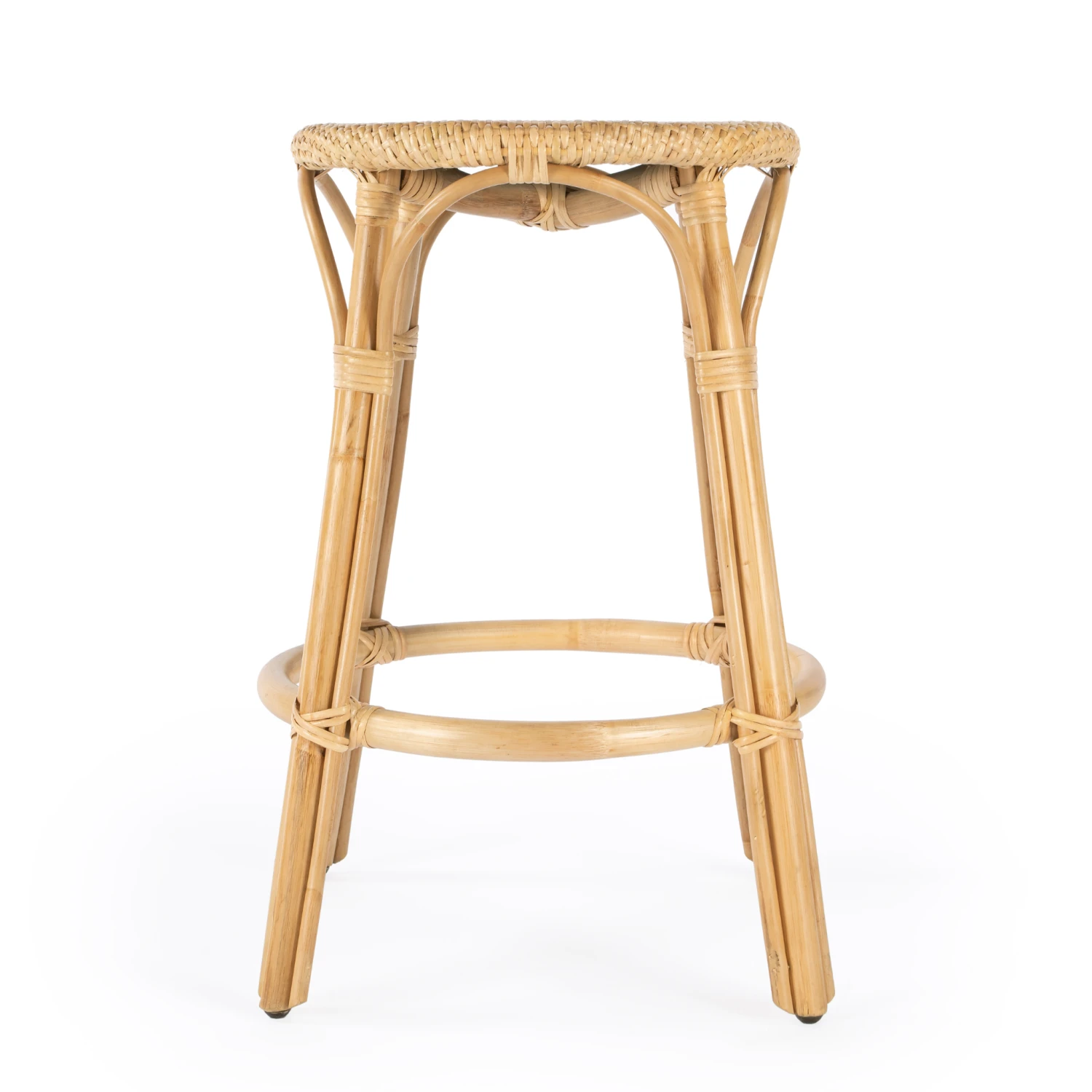 Natural Rattan Frame Counter Stool 5 Natural Rattan Frame Counter Stool - Image 5