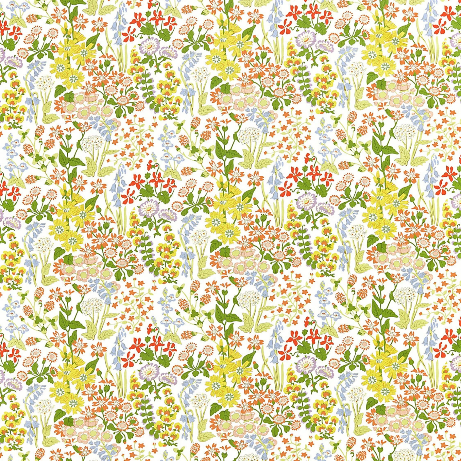 Nymph Floral Fabric, Springtime 3 Nymph Floral Fabric, Springtime - Image 3