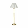 Polly Buffet Lamp With White Scalloped Shade