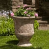 Set Of Two Pomezio Urn Planters