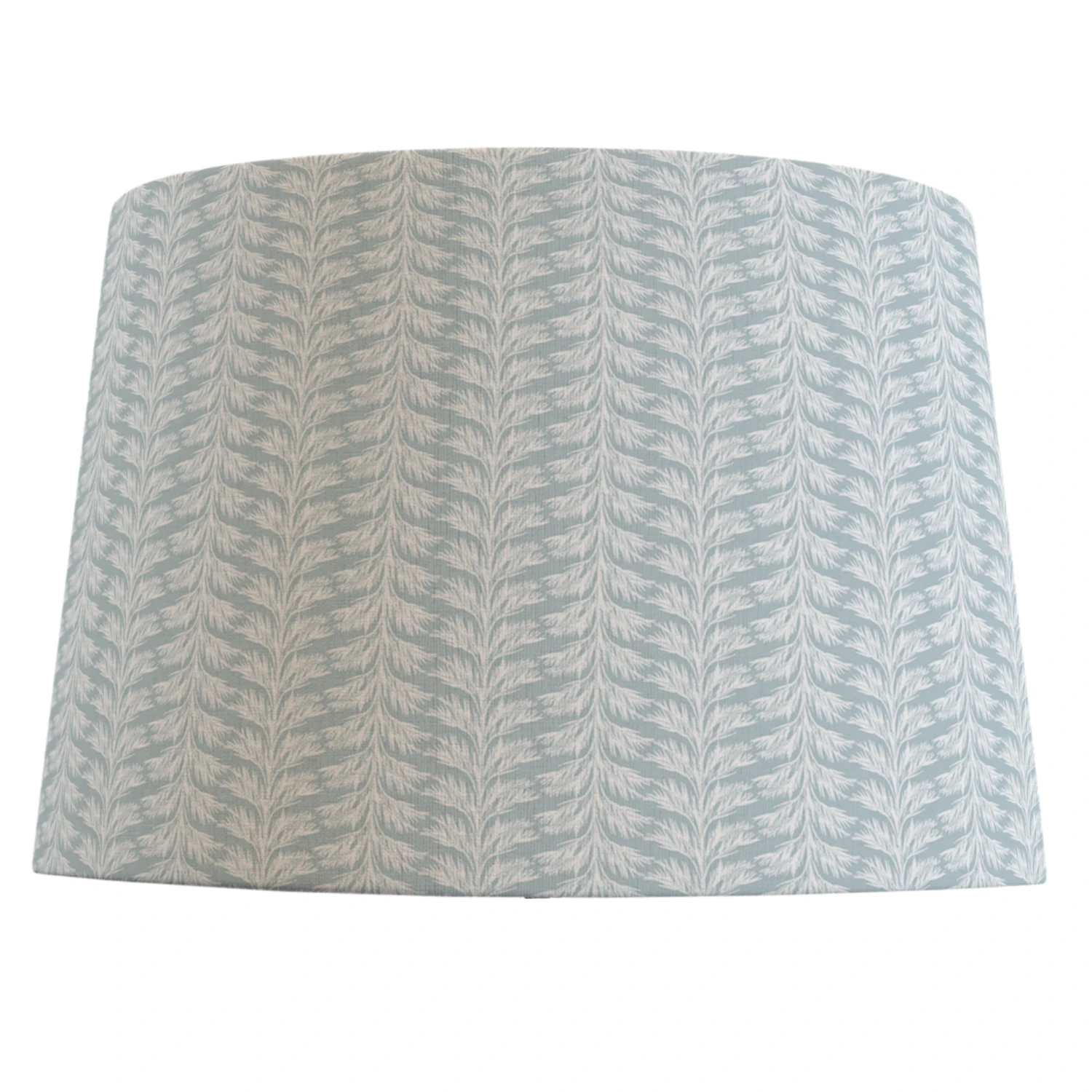 Sky Blue Patterned Lampshade In Sabal Stripe 1 Sky Blue Patterned Lampshade In Sabal Stripe
