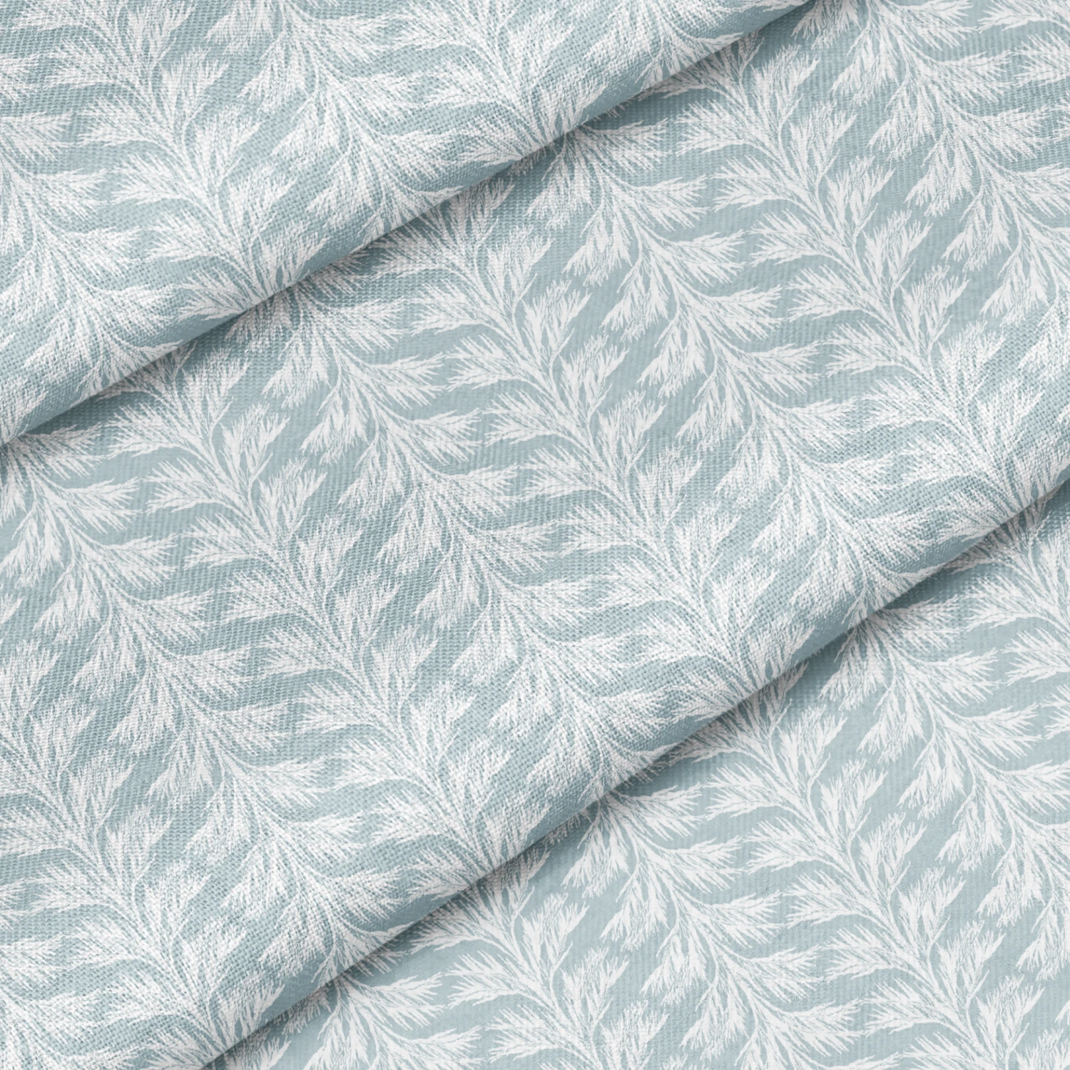 Sky Blue Patterned Lampshade In Sabal Stripe 4 Sky Blue Patterned Lampshade In Sabal Stripe - Image 4