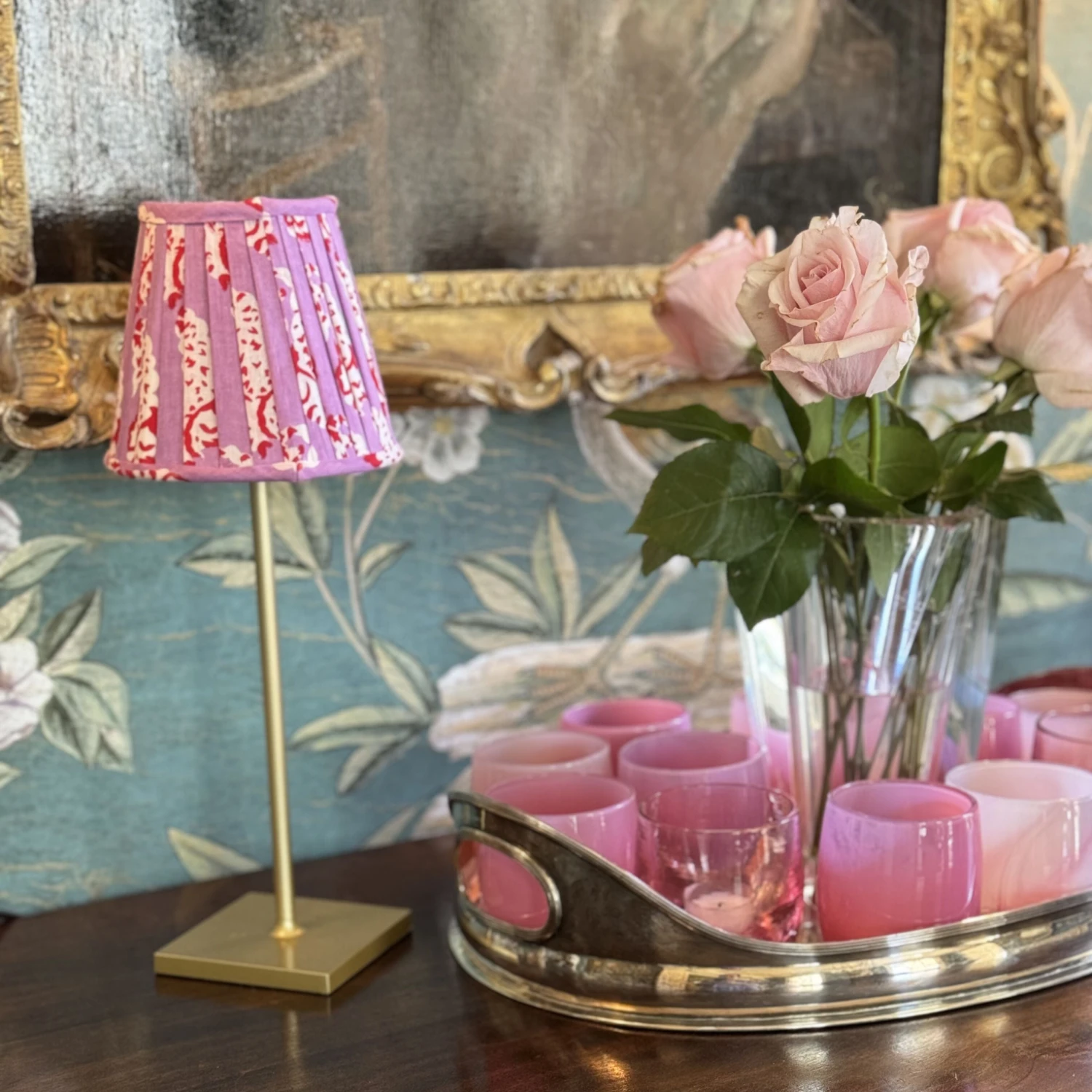 Small Fabric Cordless Shade Cover In Paisley And Love 2 Small Fabric Cordless Shade Cover In Paisley And Love - Image 2