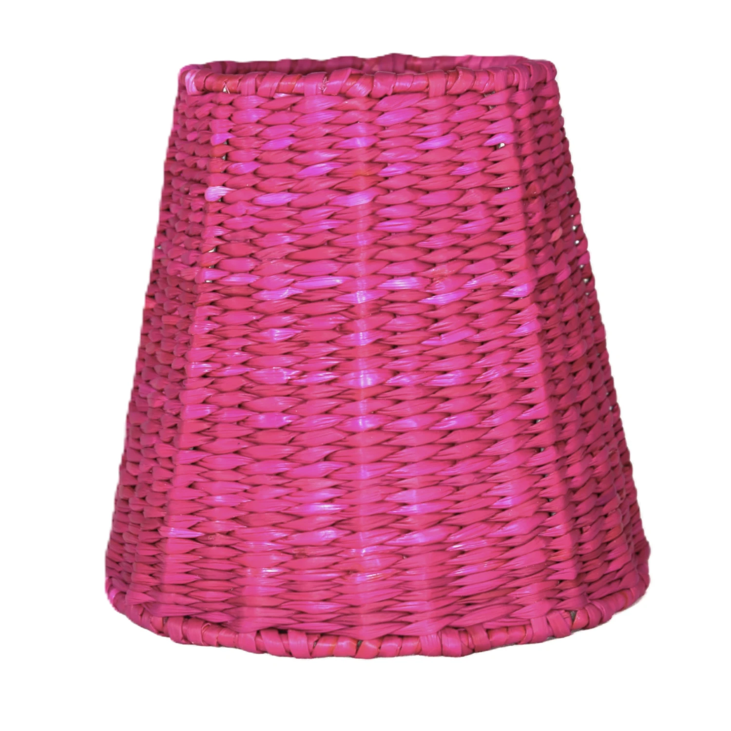 Small Seagrass Cordless Shade Cover (Empire Fuchsia) 1 Small Seagrass Cordless Shade Cover (Empire Fuchsia)