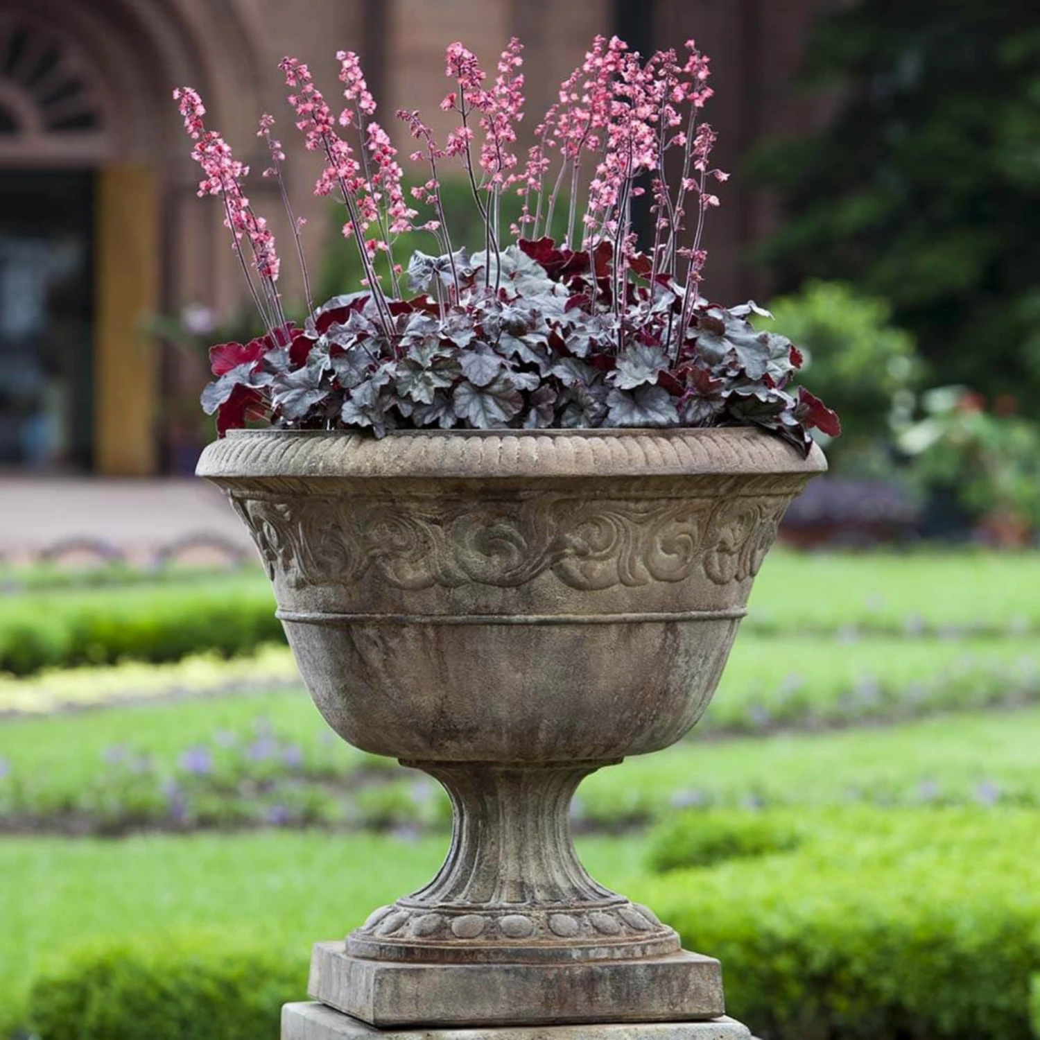 Smithsonian Foliated Scroll Urn Planter 2 Smithsonian Foliated Scroll Urn Planter - Image 2