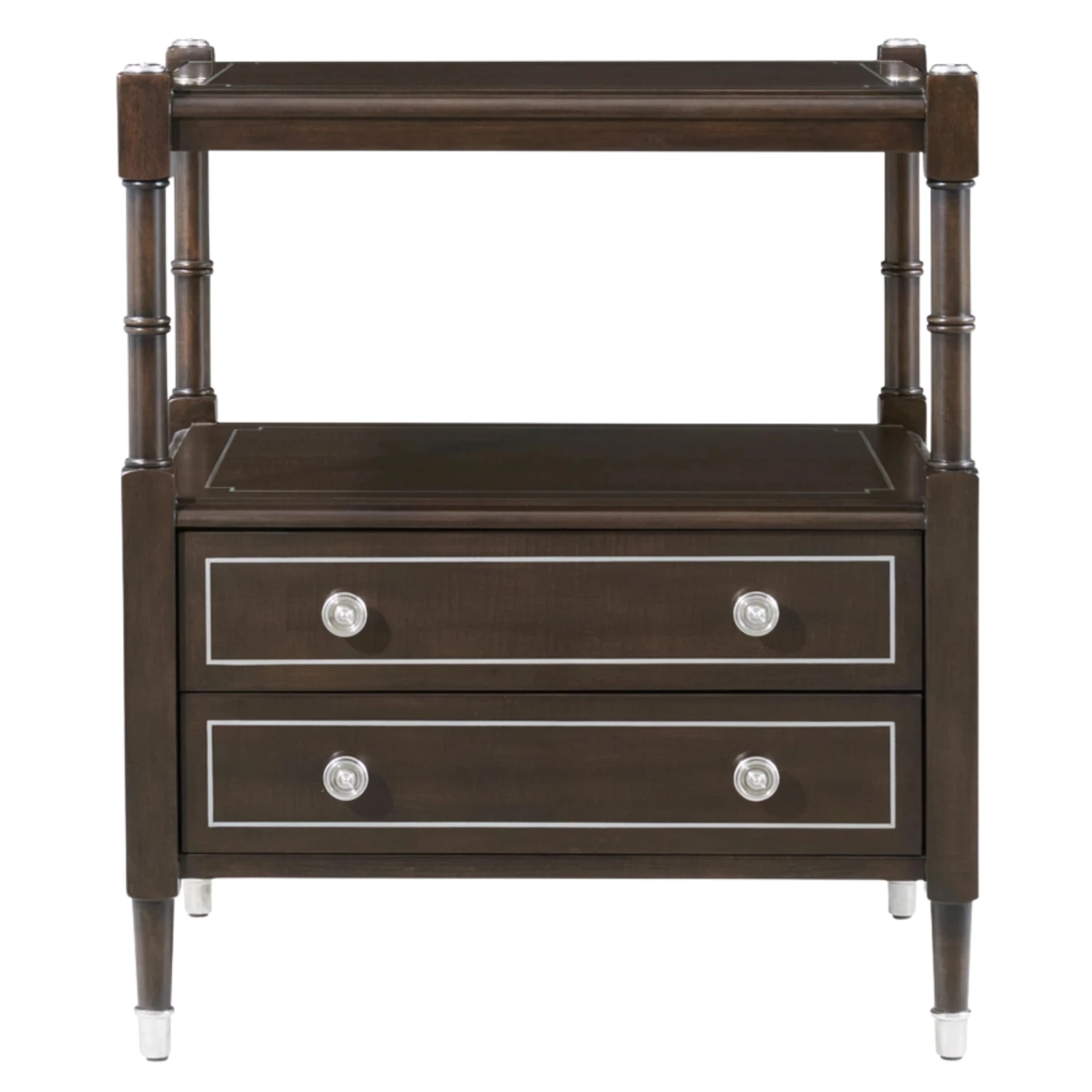 Spencer London 2-Drawer Nightstand 3 Spencer London 2-Drawer Nightstand - Image 3