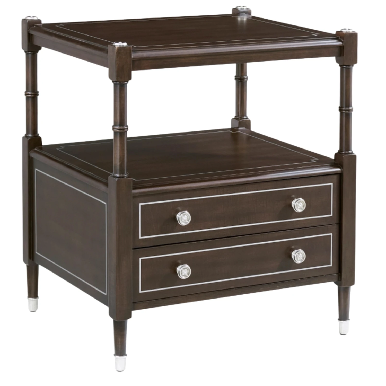 Spencer London 2-Drawer Nightstand 4 Spencer London 2-Drawer Nightstand - Image 4