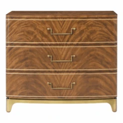Spencer London Burl Nightstand