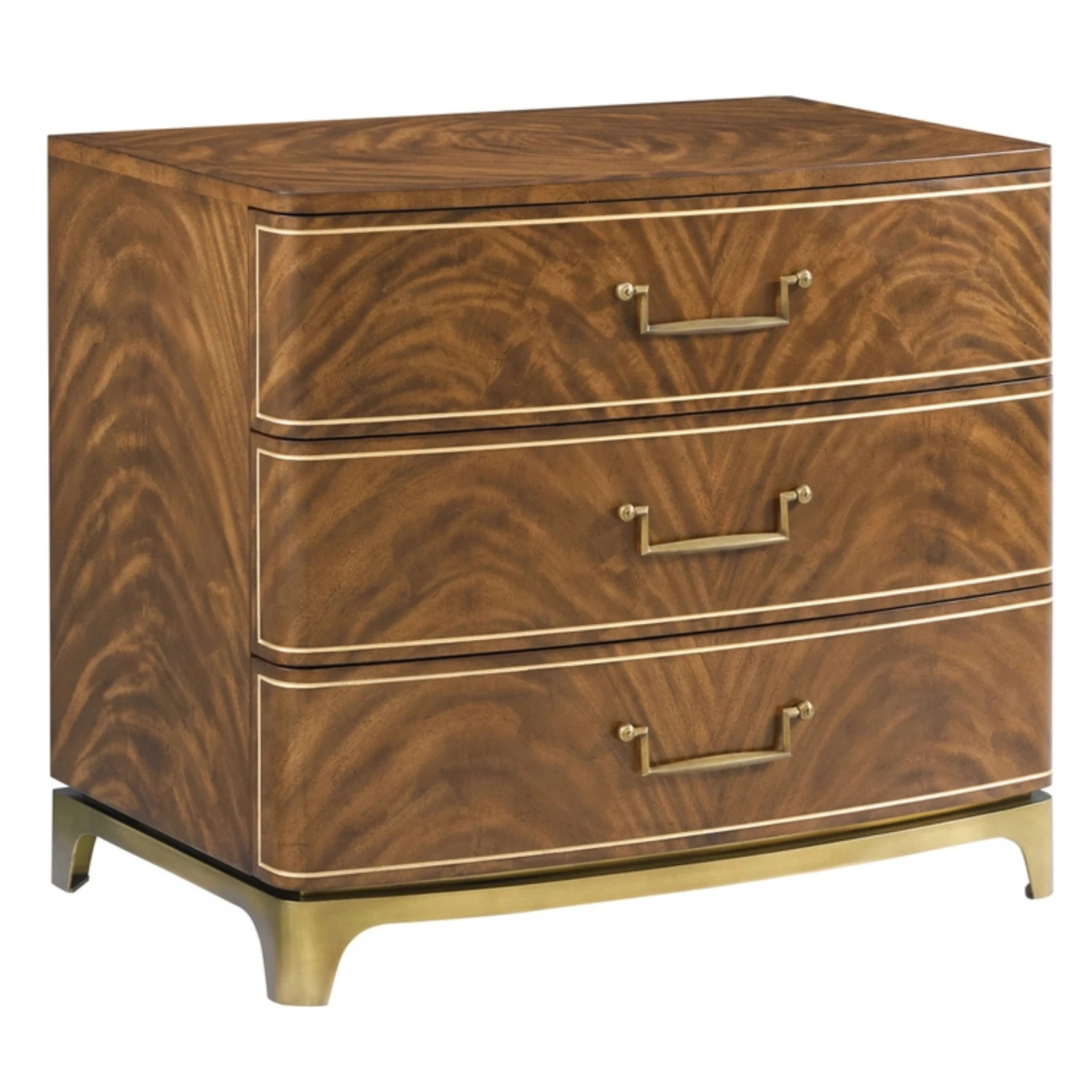 Spencer London Burl Nightstand 2 Spencer London Burl Nightstand - Image 2