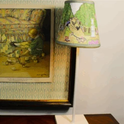 The 'Parc' Series Petite Cordless Shade - 'Paris Dogs' 13 The 'Parc' Series Petite Cordless Shade - 'Paris Dogs' -Famous Furniture Store The Parc Series Petite Lampshade Paris Dogs The Well Appointed House 10